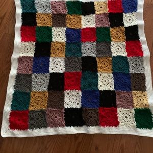 Handmade Baby Blanket multicolor